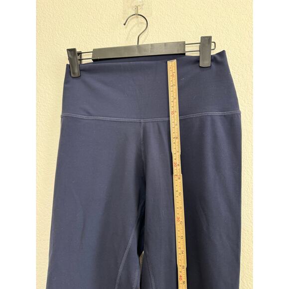NWOT Women's Soft Navy Blue High Waist Leggings Large - Picture 3 of 8